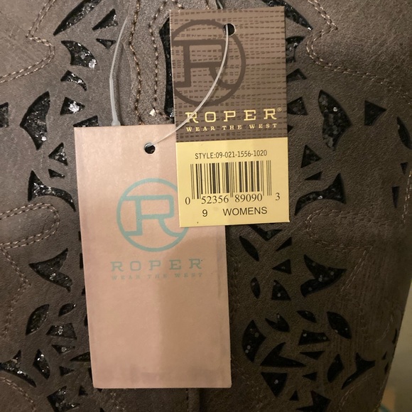 Roper women’s western boots brown size 9 - Picture 5 of 6